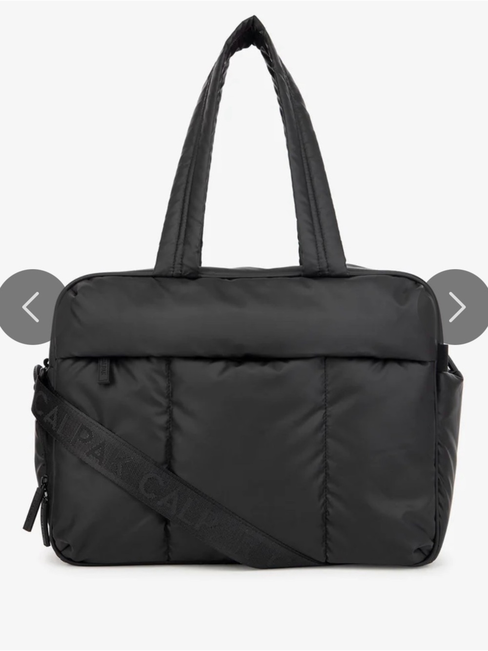 NEW WITH TAGS ON - Calpak Luka Duffel in Matte Black